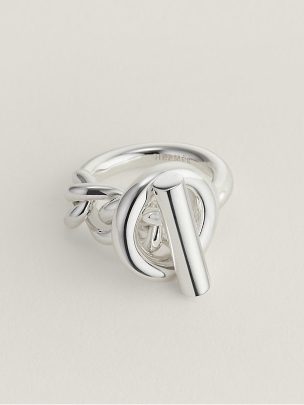 Hermes Croisette ring, large model size53